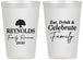 Personalized Family Reunion 12 oz Frosted Cups - Eat Drink Celebrate | 160053