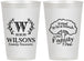 Personalized Family Reunion 12 oz Frosted Cups - Monogram Tree | 160056