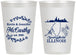 Personalized Wedding 12 oz Frosted Cups - Illinois | 162