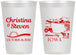 Personalized Wedding 12 oz Frosted Cups - Iowa | 164