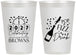 Personalized New Years 12 oz Frosted Cups - 2027 Pop Fizz Drink | 170009
