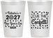 Personalized New Years 12 oz Frosted Cups - 2027 Nye Confetti | 170012