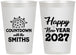 Personalized New Years 12 oz Frosted Cups - 2027 Countdown | 170026