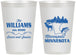 Personalized Wedding 12 oz Frosted Cups - Minnesota | 172