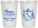 Personalized Wedding 12 oz Frosted Cups - Nevada | 177