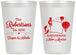 Personalized Wedding 12 oz Frosted Cups - New Mexico | 180