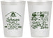 Personalized Family Vacation 12 oz Frosted Cups - Lake Camping | 180011
