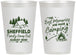 Personalized Family Vacation 12 oz Frosted Cups - Camping Park | 180015