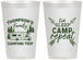 Personalized Family Vacation 12 oz Frosted Cups - Camping Trip | 180016