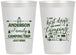 Personalized Family Vacation 12 oz Frosted Cups - Camping Trip | 180017