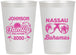 Personalized Family Vacation 12 oz Frosted Cups - Bahamas | 180041