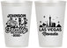 Personalized Family Vacation 12 oz Frosted Cups - Las Vegas | 180048
