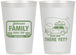 Personalized Family Vacation 12 oz Frosted Cups - Road Trip Car | 180050