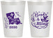 Personalized Mardi Gras 12 oz Frosted Cups - Beads And Bling | 190002