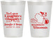 Personalized Wedding 12 oz Frosted Cups - Wisconsin | 198