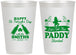 Personalized St Patricks Day 12 oz Frosted Cups - Lets Get The Paddy Started | 200014