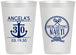 Personalized Birthday 12 oz Frosted Cups - 30th Nautical | 20010