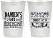 Personalized Birthday 12 oz Frosted Cups - 30th | 20016