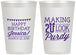Personalized Birthday 12 oz Frosted Cups - 20th | 20021