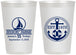 Personalized Birthday 12 oz Frosted Cups - 55th Nautical | 20025