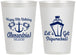 Personalized Birthday 12 oz Frosted Cups - 30th Shipwrecked | 20026