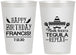 Personalized Birthday 12 oz Frosted Cups - Fiesta Siesta Tequila | 20030