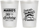 Personalized Birthday 12 oz Frosted Cups - 30th Fiesta | 20034