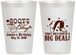 Personalized Birthday 12 oz Frosted Cups - Boots And Bling | 20038