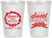 Personalized Birthday 12 oz Frosted Cups - 40th | 20040