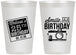 Personalized Birthday 12 oz Frosted Cups - 25th | 20053