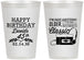 Personalized Birthday 12 oz Frosted Cups - 45th Cassette Tape | 20059