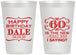 Personalized Birthday 12 oz Frosted Cups - 60th | 20070