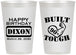 Personalized Birthday 12 oz Frosted Cups - Built Tough | 20078