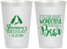 Personalized Birthday 12 oz Frosted Cups - Christmas | 20082
