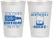 Personalized Birthday 12 oz Frosted Cups - 55th | 20090