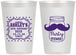 Personalized Birthday 12 oz Frosted Cups - 20th | 20096