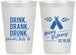 Personalized Birthday 12 oz Frosted Cups - 30th Dirty | 20110