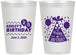 Personalized Birthday 12 oz Frosted Cups - 20th | 20114
