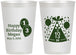 Personalized Birthday 12 oz Frosted Cups - 13th | 20115