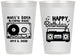 Personalized Birthday 12 oz Frosted Cups - 50th Cassette Tape | 20117