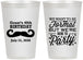 Personalized Birthday 12 oz Frosted Cups - 40th | 20131