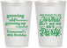 Personalized Birthday 12 oz Frosted Cups - 40th | 20135