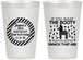 Personalized Birthday 12 oz Frosted Cups - 25th Smack Ass | 20138
