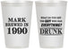Personalized Birthday 12 oz Frosted Cups - 40th | 20148