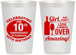 Personalized Birthday 12 oz Frosted Cups - 40th | 20151