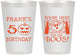 Personalized Birthday 12 oz Frosted Cups - 50th Halloween | 20157