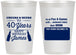Personalized Birthday 12 oz Frosted Cups - Cheers Beers To 40 Years | 20165