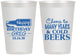 Personalized Birthday 12 oz Frosted Cups - Cheers To Many Years | 20167