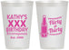 Personalized Birthday 12 oz Frosted Cups - 30th Flirty At Thirty | 20191