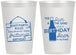 Personalized Birthday 12 oz Frosted Cups - Beach | 20200